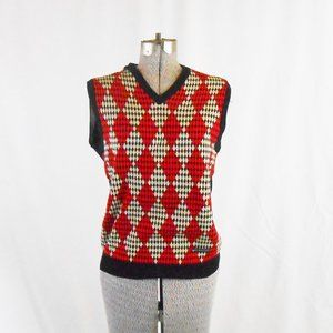 Burberry Golf Merino Wool Vest Size S